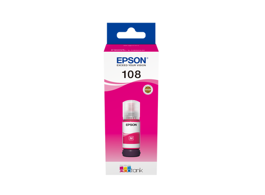 INK CART EPSON 108 Magenta for L18050, L8100 and L8050 - 70ml - C13T09C34A