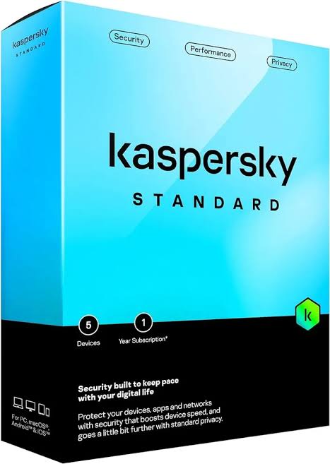 Kaspersky Standard 5 Devices - 1 Year - KL1041Q5EFS