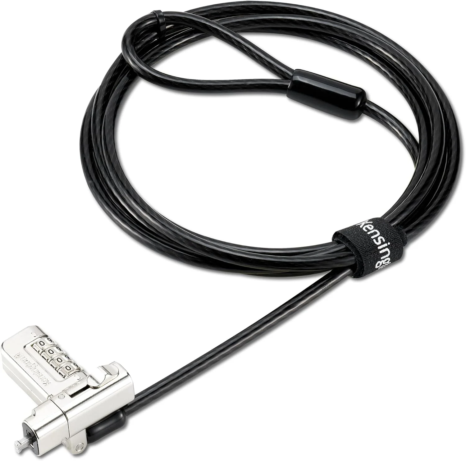 Kensington Universal 3-in-1 2.0 Combination Laptop Lock (One lock tip for standard, Nano ,or wedged Shaped)- K63394WW