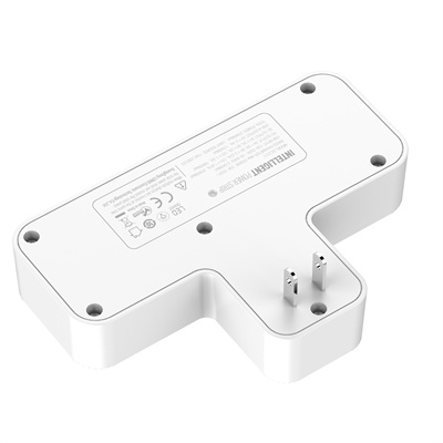 LDNIO Fast Charging Wall Socket - 2 Way Power Socket, 1 USB-C & 2 USB-A - PD & qc3.0 - SC2311