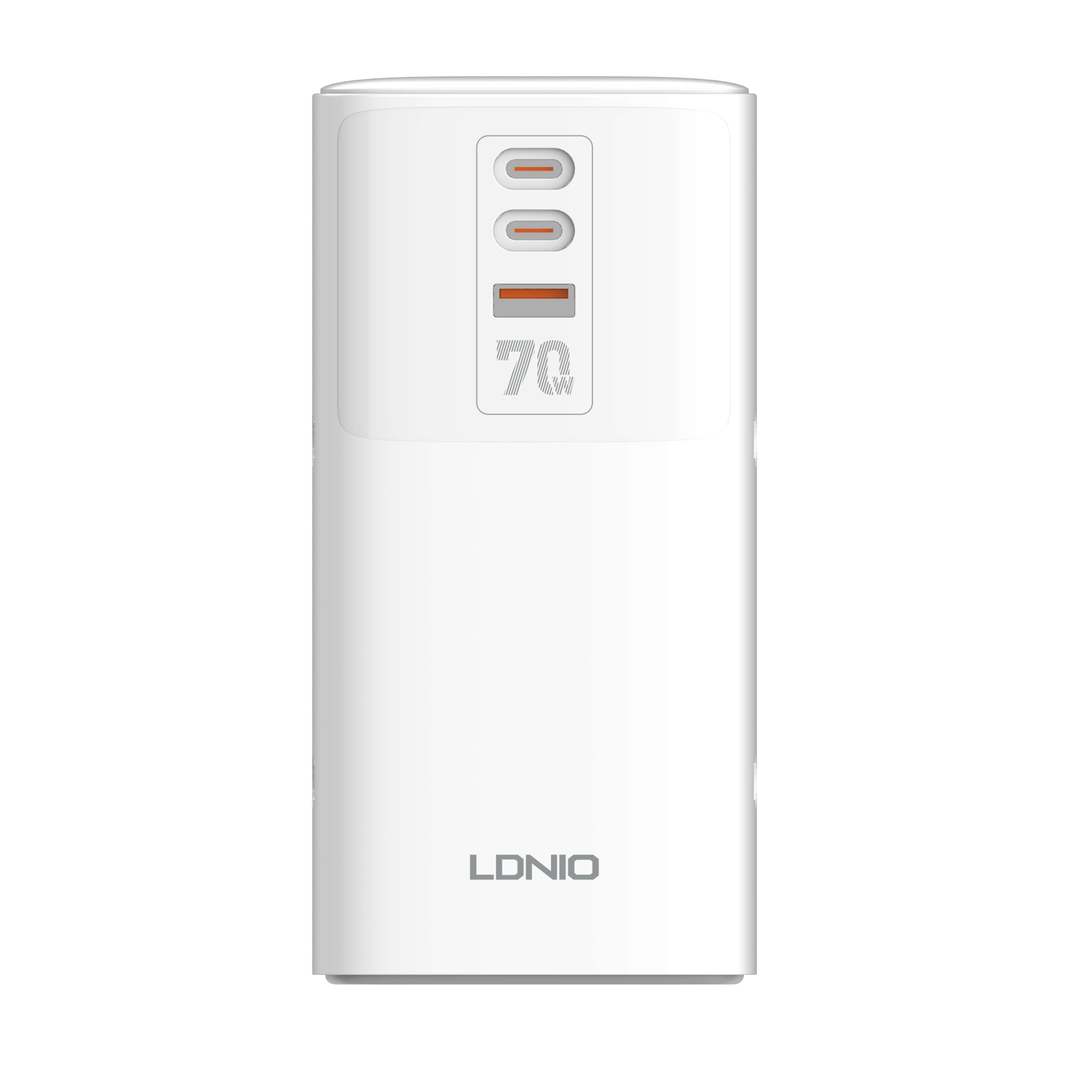 LDNIO Tower Extension Power socket 4 Way + 2USB-C + 1USB-A Extension Cord Surge Protection PD+PPS+SCP+QC3.0 (SC4383)