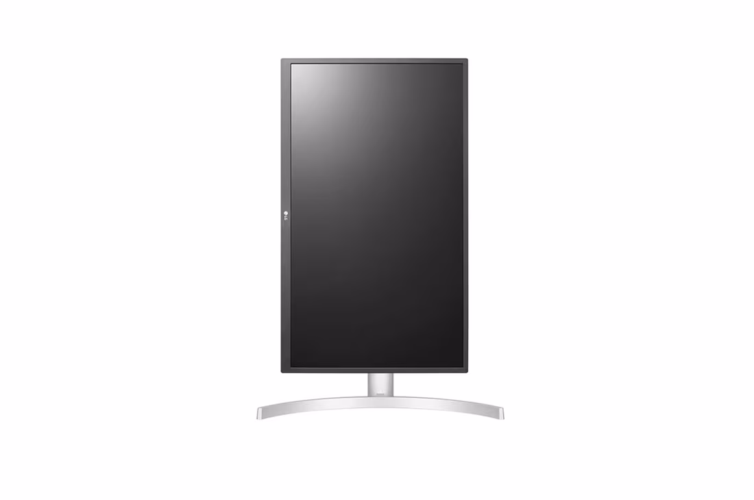 LG 27 inches 4K UHD Monitor, Tilt/Pivot/Height Adjustable Stand, White Color, Connectivity: 2 HDMI 2.0, 1 DisplayPort 1.4, 1 USB-C, 2 USB-A, 1 Headphone Out - 27UP550N-W