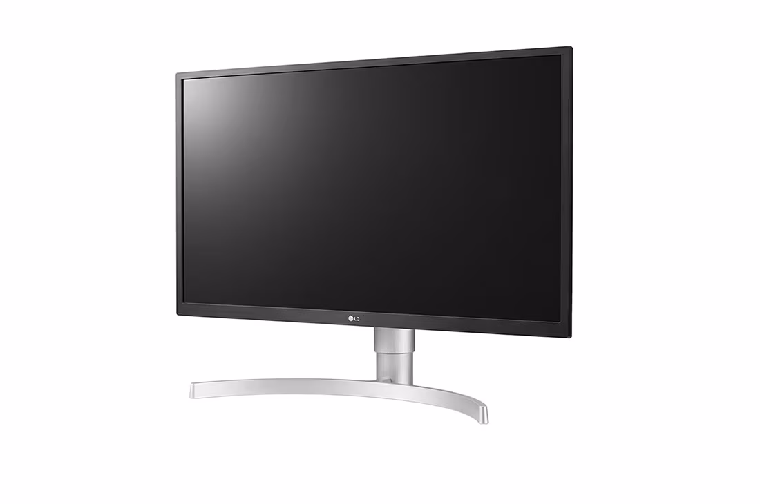 LG 27 inches 4K UHD Monitor, Tilt/Pivot/Height Adjustable Stand, White Color, Connectivity: 2 HDMI 2.0, 1 DisplayPort 1.4, 1 USB-C, 2 USB-A, 1 Headphone Out - 27UP550N-W
