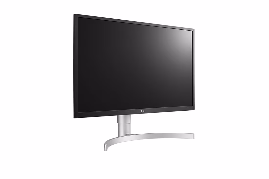 LG 27 inches 4K UHD Monitor, Tilt/Pivot/Height Adjustable Stand, White Color, Connectivity: 2 HDMI 2.0, 1 DisplayPort 1.4, 1 USB-C, 2 USB-A, 1 Headphone Out - 27UP550N-W