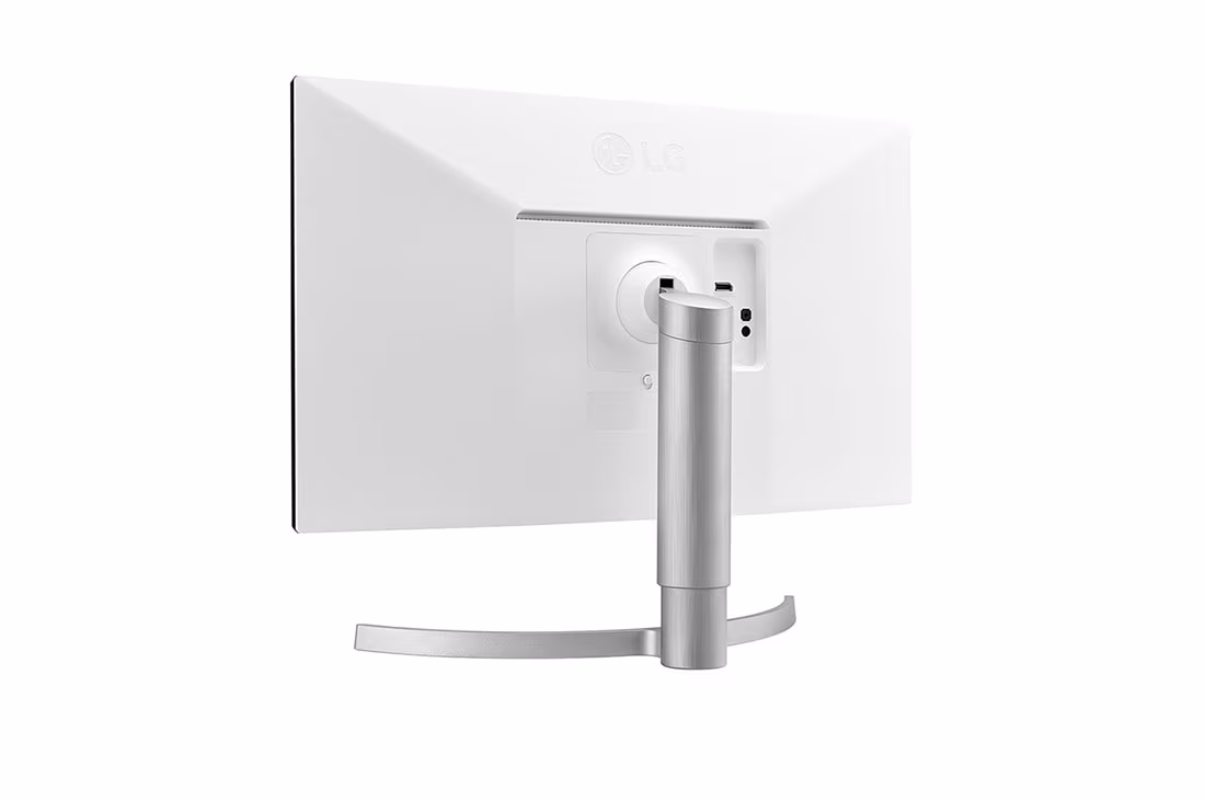 LG 27 inches 4K UHD Monitor, Tilt/Pivot/Height Adjustable Stand, White Color, Connectivity: 2 HDMI 2.0, 1 DisplayPort 1.4, 1 USB-C, 2 USB-A, 1 Headphone Out - 27UP550N-W