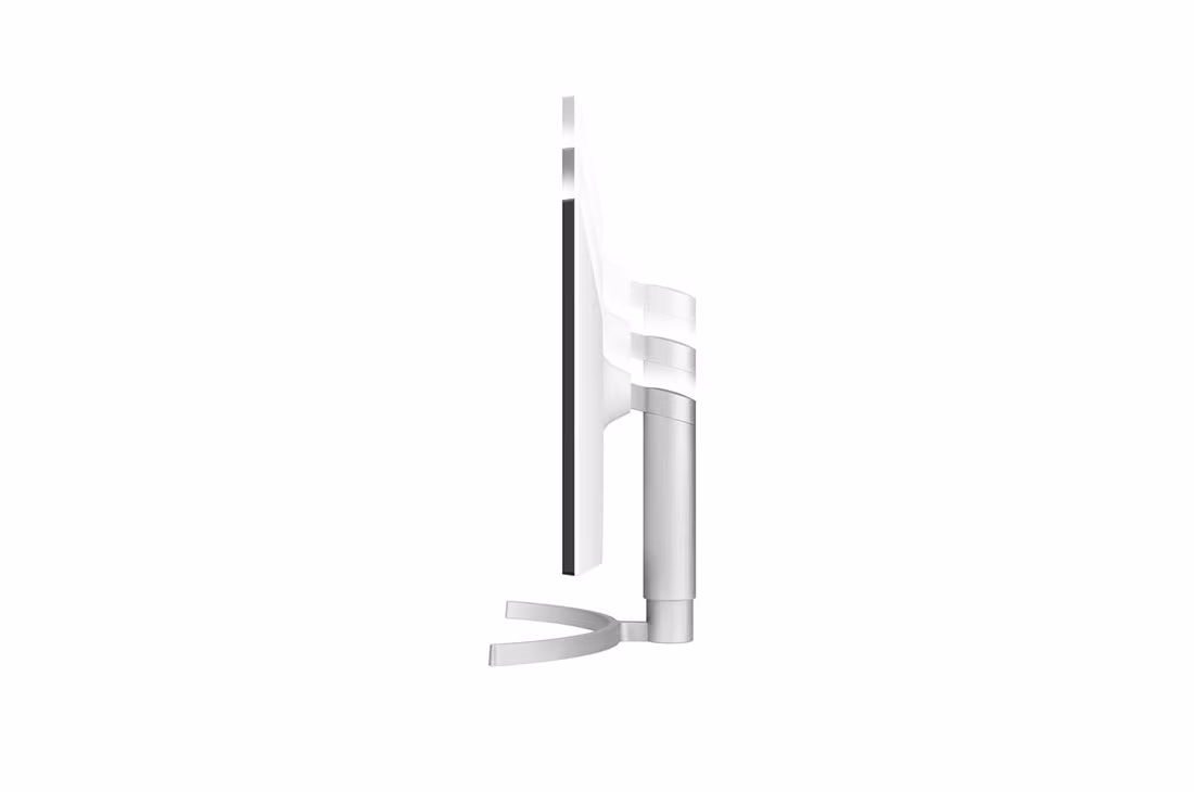 LG 27 inches 4K UHD Monitor, Tilt/Pivot/Height Adjustable Stand, White Color, Connectivity: 2 HDMI 2.0, 1 DisplayPort 1.4, 1 USB-C, 2 USB-A, 1 Headphone Out - 27UP550N-W