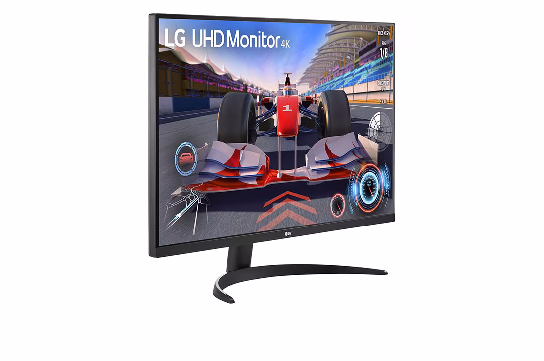 LG 31.5 inches 4K UHD Monitor, Integrated Speakers, Black Color Connectivity: 2 HDMI 2.0, 1 DisplayPort 1.4, 1 Headphone Out - 32UR500-B
