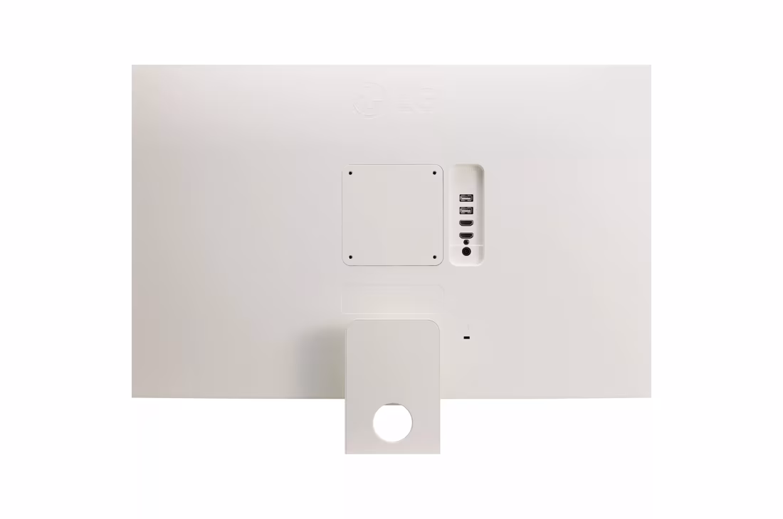 LG MyView 31.5 inches FHD Smart Monitor with webOS, Integrated Speakers, White Color, Connectivity: AirPlay 2, Screen Share, Bluetooth, 2 HDMI 1.4, 2 USB-A downstream - 32SR50F-W