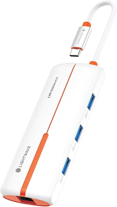 LIGHTWAVE (LW-DOCK-61A) STATION 3 USB C / HDMI/RJ45