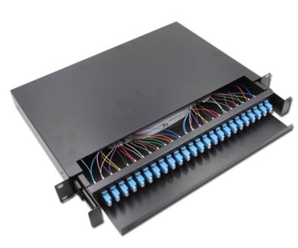 LW-ODF-24SC-LOAD-RM -  FIBER PATCH PANEL, SC*24, WITH SPLICE TRAY, 19