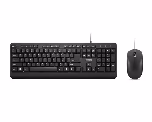 Lenovo 160 Wired Keyboard & Mouse Combo - GX31L52655