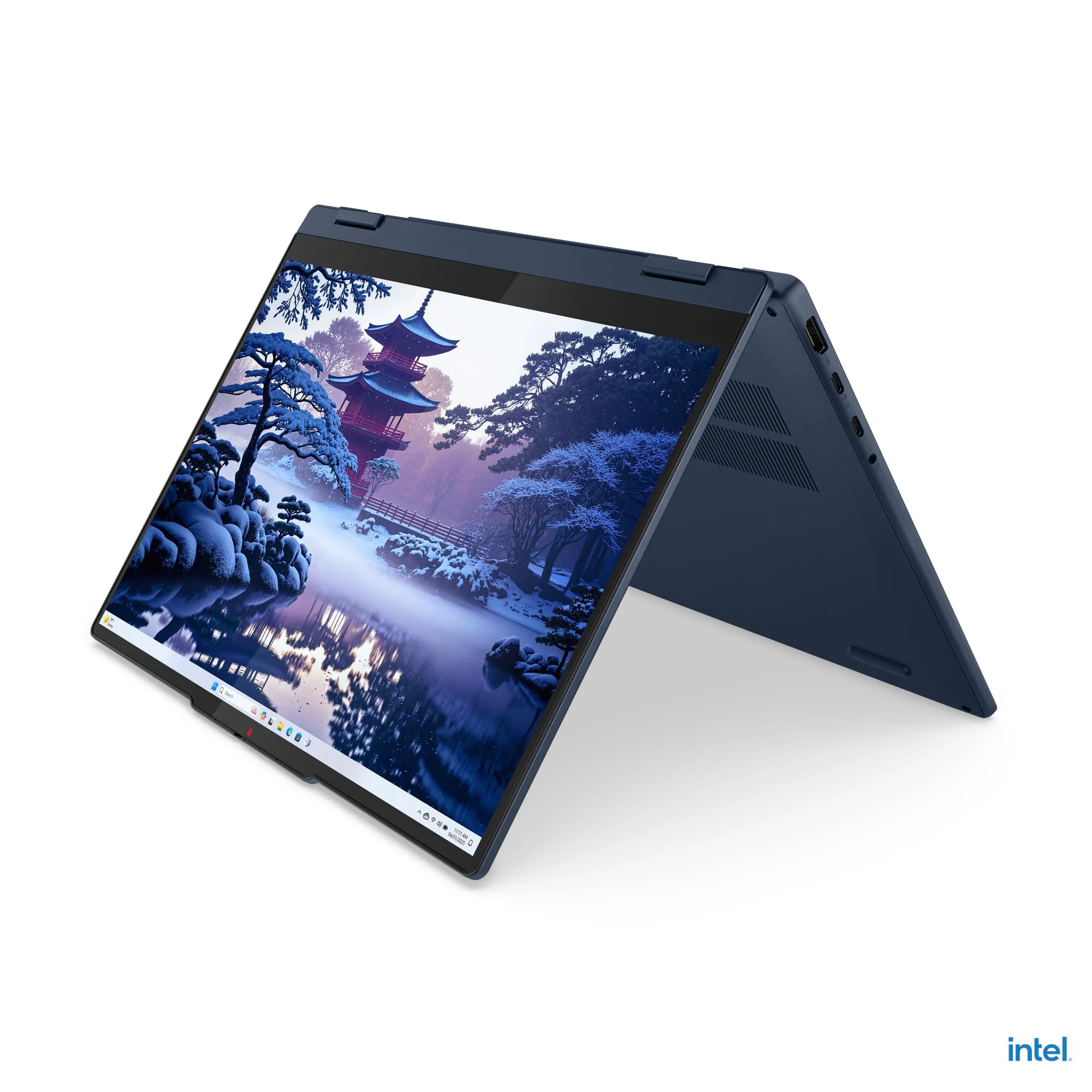 Lenovo IdeaPad 5 2-in-1 14IAL10, Intel Core Ultra 5 225U, 8GB LPD5X 8000 (Not Upgradable), 512GB SSD M.2 2242 PCIe 4.0x4 NVMe, Windows 11 Home, 14