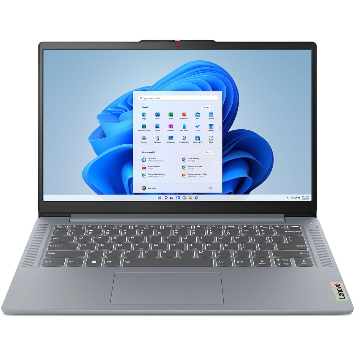 Lenovo IdeaPad Slim 3 14IRH8, Intel Core i7 13620H, 16GB LPDDR5 4800 (Not Upgradable), 512GB SSD M.2 2242 PCIe 4.0x4 NVMe, No OS, 14 inches FHD - 83EL0051UE