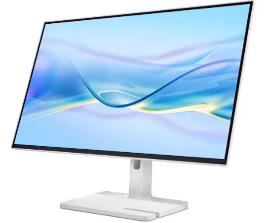 Lenovo L27h-4A 27 inches QHD Monitor, Integrated Speakers, Tilt/Swivel/Pivot/Height Adjustable Stand, Cloud Grey Color, 2 HDMI, 1 DisplayPort, 1 USB Type-C, 4 USB Type-A - 67C0UAC6AE