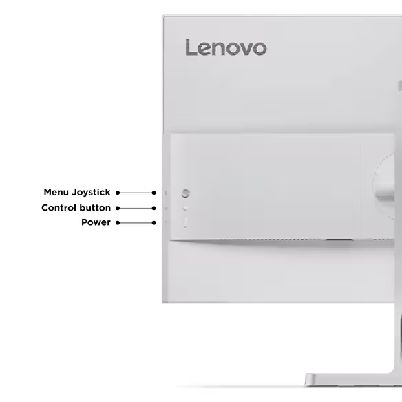 Lenovo L27h-4A 27 inches QHD Monitor, Integrated Speakers, Tilt/Swivel/Pivot/Height Adjustable Stand, Cloud Grey Color, 2 HDMI, 1 DisplayPort, 1 USB Type-C, 4 USB Type-A - 67C0UAC6AE