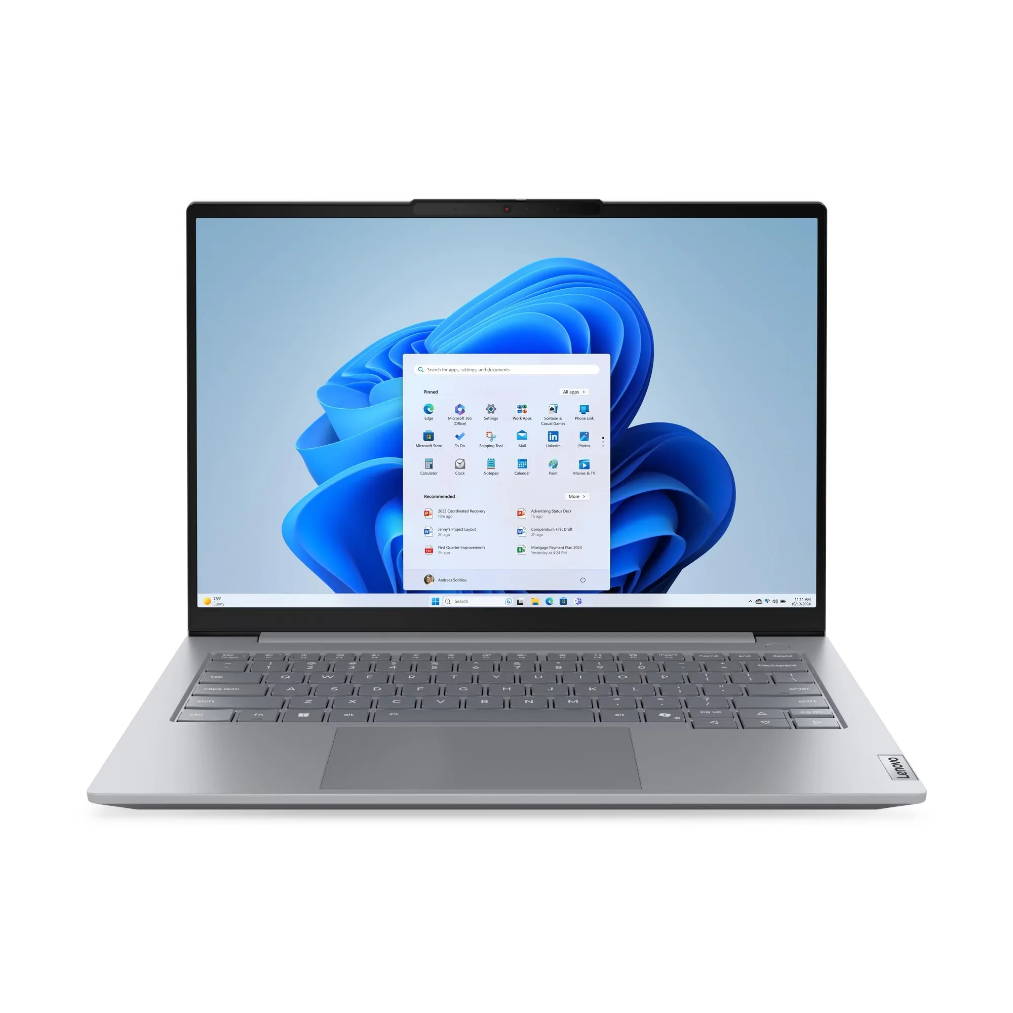 Lenovo ThinkBook 14 G8 IAL Intel Core Ultra 7 255H 16GB DDR5 512GB SSD 14-inch WUXGA Laptop - 21SJ0022UE