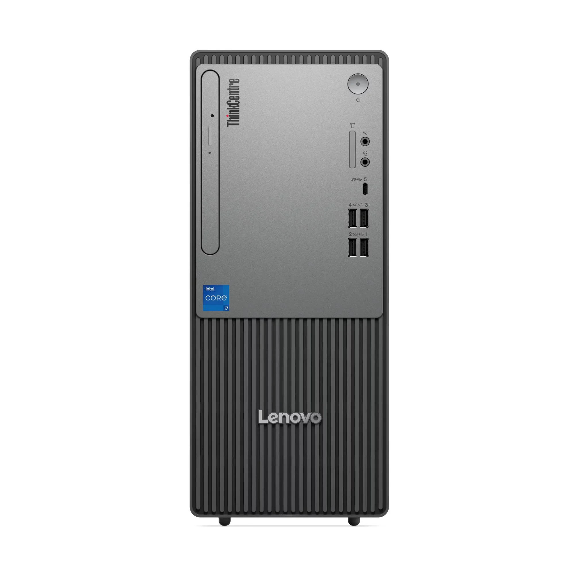Lenovo ThinkCentre neo 50t Gen 5 Tower, Intel Core i3 14100, 8GB DDR5 4800 (Up to 64GB Support), 512GB SSD M.2 2280 PCIe 4.0x4 NVMe, No OS, No ODD - 12UD00BWUM