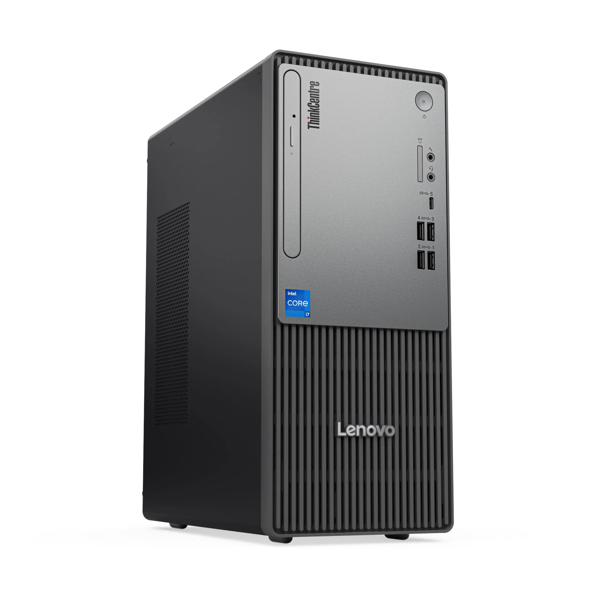 Lenovo ThinkCentre neo 50t Gen 5 Tower, Intel Core i5 14400, 8GB DDR5 4800 (Up to 64GB Support), 512GB SSD M.2 2280 PCIe 4.0x4 NVMe, No OS - 12UD00BYUM