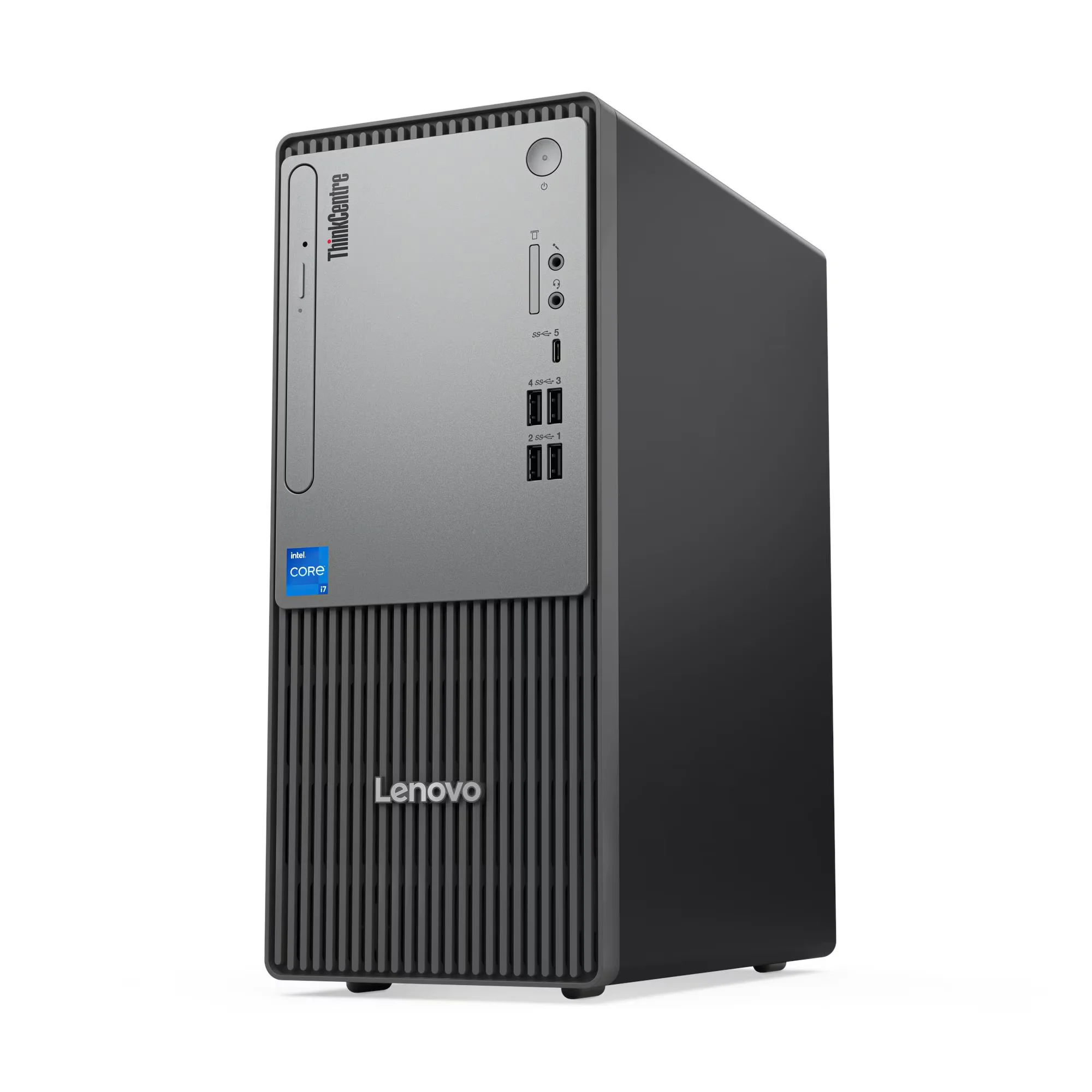 Lenovo ThinkCentre neo 50t Gen 6 Tower, Intel Core Ultra 5 225, 8GB DDR5 5600 (Up to 64GB Support), 512GB SSD M.2 2280 PCIe 4.0x4 NVMe, No OS, No ODD - 13BD002WUM