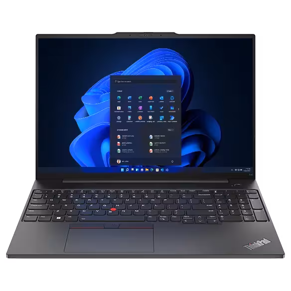 Lenovo ThinkPad E16 Gen 1, Intel Core i7 1355U, 8GB DDR4 3200 (Up to 40GB Support), 512GB SSD M.2 2242 PCIe 4.0x4 NVMe Opal 2.0, No OS, 16 inches WUXGA - 21JN0019UE