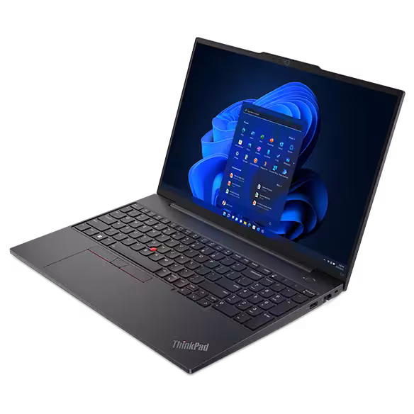 Lenovo ThinkPad E16 Gen 1, Intel Core i7 1355U, 8GB DDR4 3200 (Up to 40GB Support), 512GB SSD M.2 2242 PCIe 4.0x4 NVMe Opal 2.0, No OS, 16 inches WUXGA - 21JN0019UE