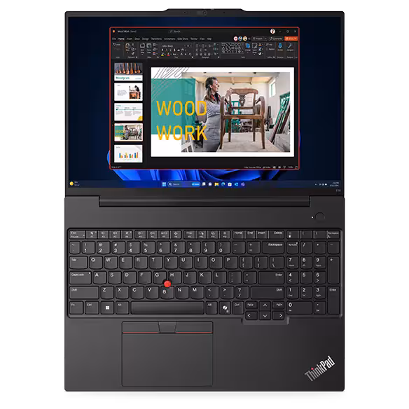 Lenovo ThinkPad E16 Gen 2, Intel Core Ultra 7 155H, 16GB DDR5 5600 (Up to 64GB Support), 512GB SSD M.2 2242 PCIe 4.0x4 NVMe Opal 2.0, No OS, 16\
