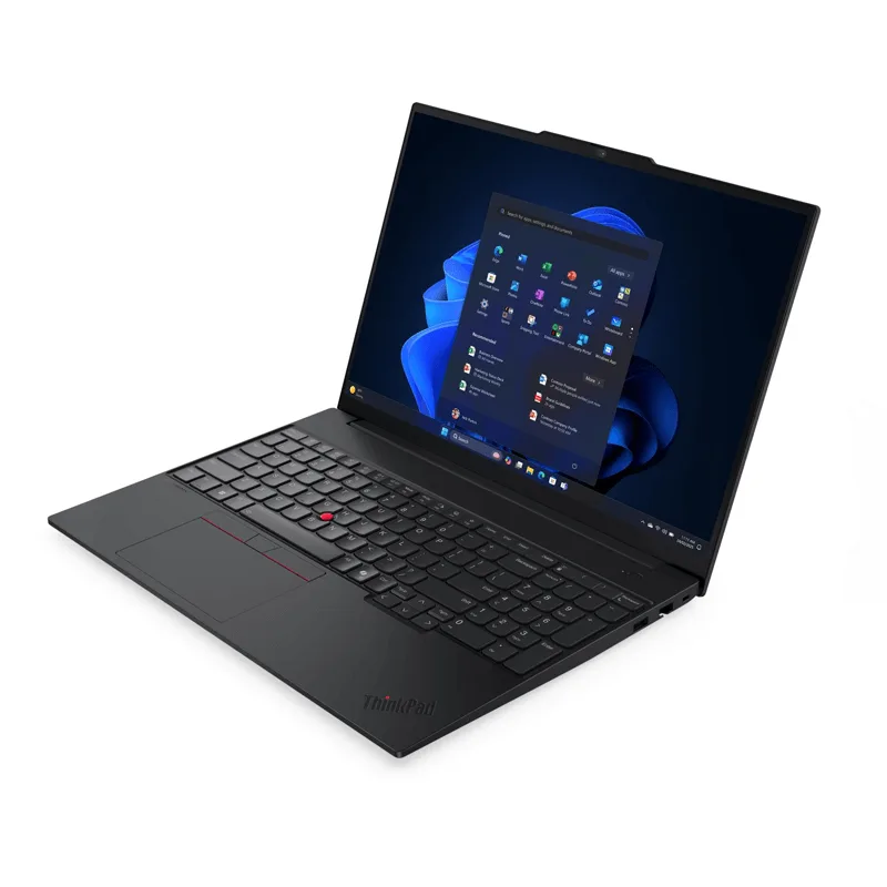 Lenovo ThinkPad E16 Gen 3, Intel Core Ultra 7 255H, 16GB DDR5 5600 (Up to 64GB Support), 512GB SSD M.2 2242 PCIe 4.0x4 NVMe Opal 2.0, No OS, 16