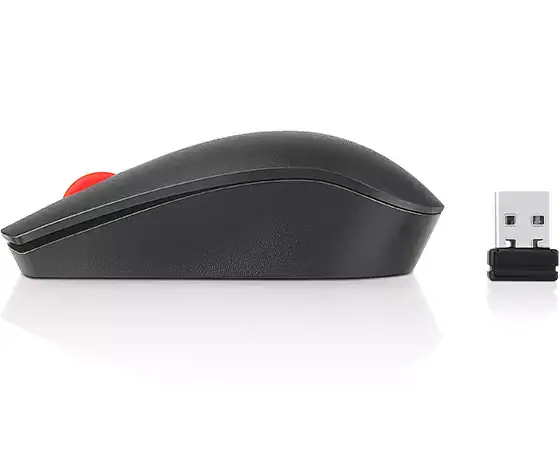 Lenovo ThinkPad Essential Wireless Mouse - Black - 4X30M56887