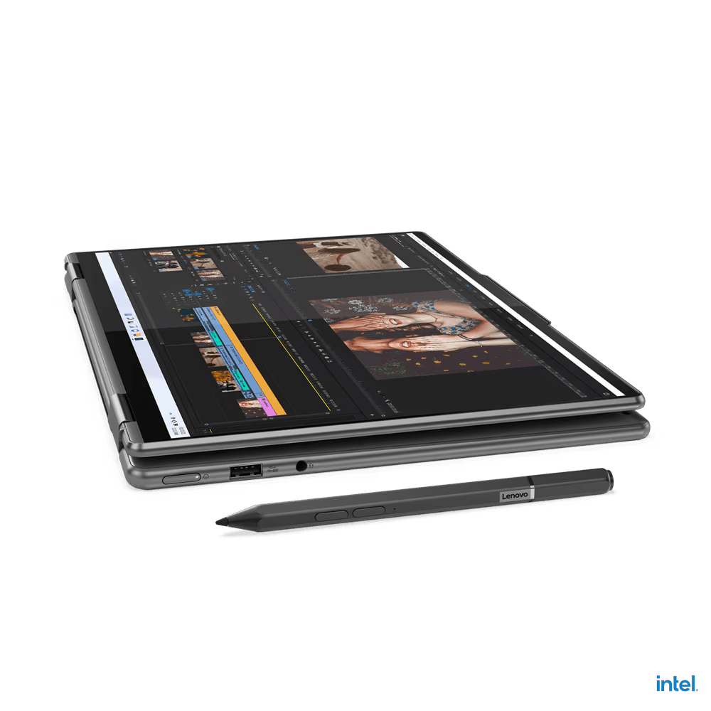 Lenovo Yoga 7 14IAL7, Intel Core i7 1255U, 16GB LPDDR5 4800 (Not Upgradable), 512GB SSD M.2 2242 PCIe 4.0x4 NVMe, Windows 11 Home, 14 inches - 82QE00ADUE 2.2K Touch Screen