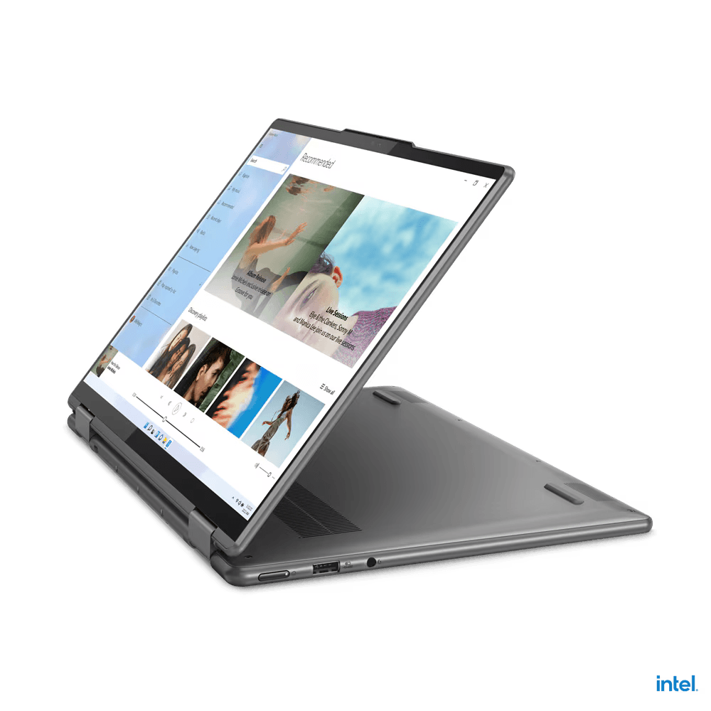 Lenovo Yoga 7 14IAL7, Intel Core i7 1255U, 16GB LPDDR5 4800 (Not Upgradable), 512GB SSD M.2 2242 PCIe 4.0x4 NVMe, Windows 11 Home, 14 inches - 82QE00ADUE 2.2K Touch Screen