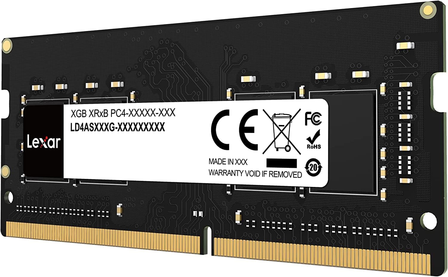 Lexar Laptop RAM DDR4 8GB 3200