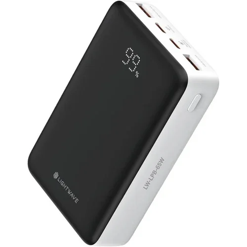 Lightwave Laptop Powerbank 20000mAh type c - LW-LBP-65W