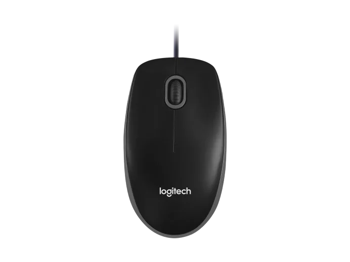 Logitech B100 USB Optical Mouse - 910-003357