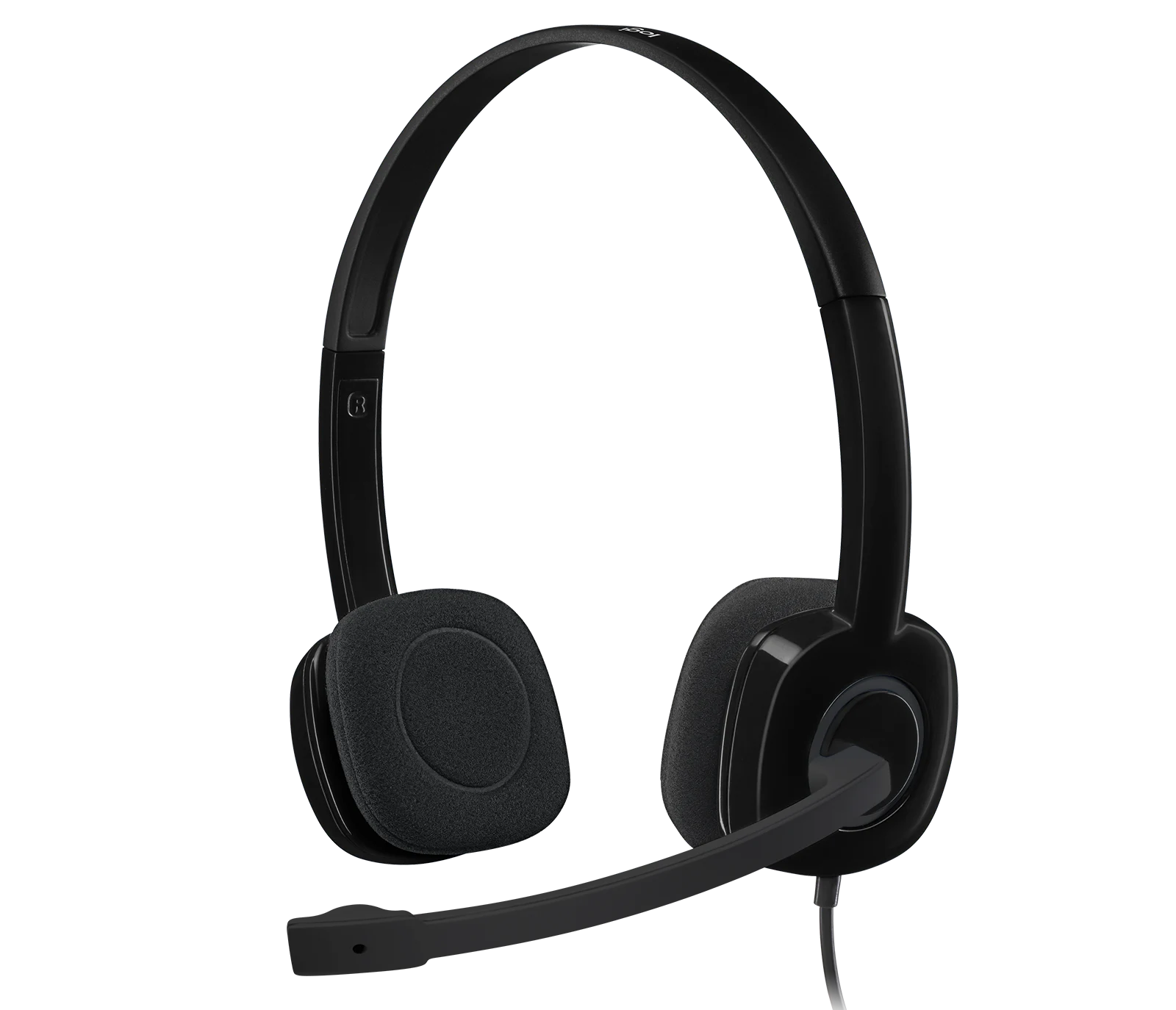 Logitech H151 Stereo Headset - Black (3.5mm Jack) - 981-000589
