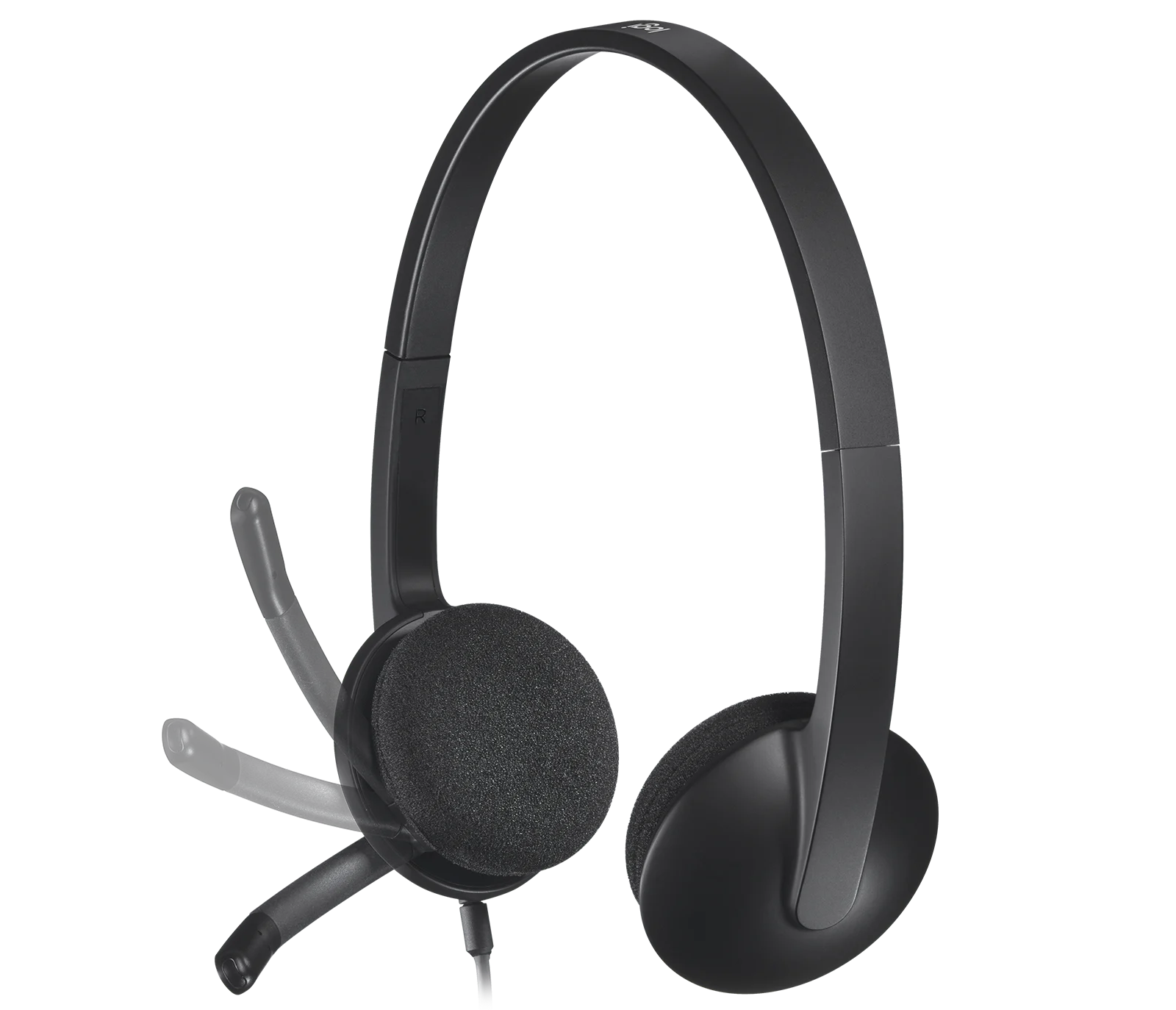 Logitech H340 USB Headset with Noise-Cancelling Mic - 981-000475