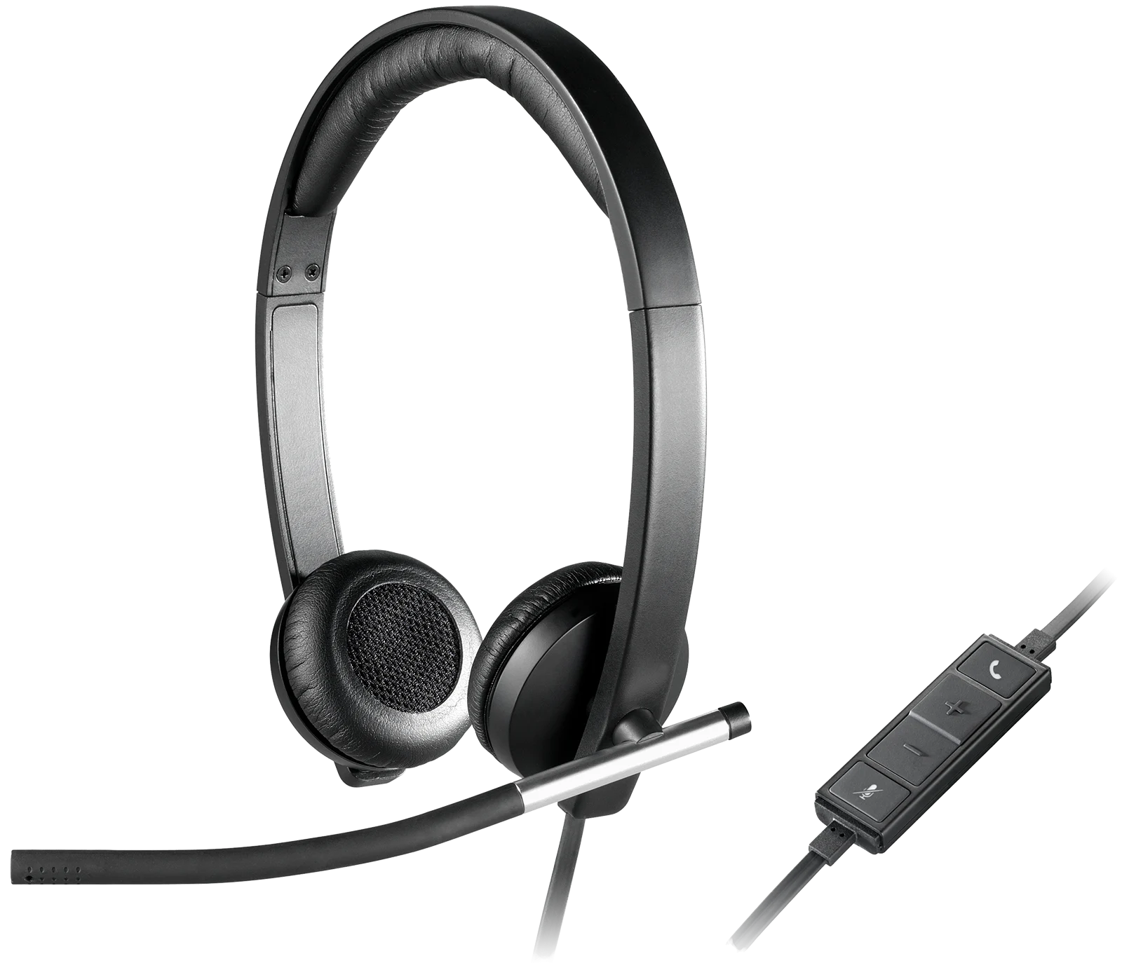 Logitech H650e Business USB Headset with Noise Cancelling Mic - 981-000519