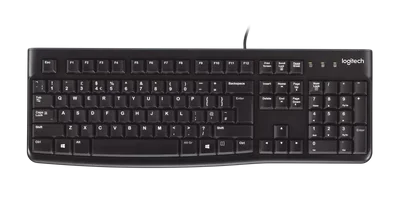 Logitech K120 Corded USB Keyboard - 920-002478