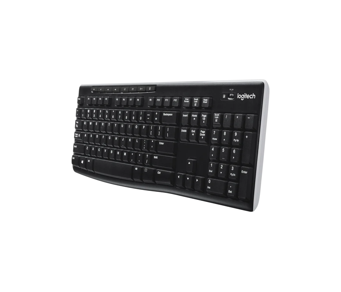 Logitech K270 Wireless Keyboard  - Black - 920-003736