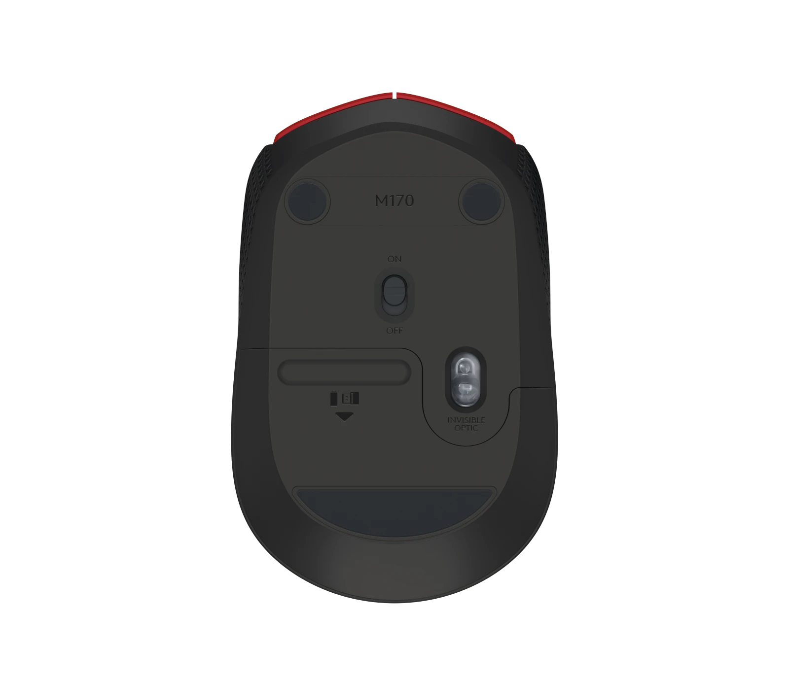 Logitech M171 Wireless Mouse - Red - 910-004641