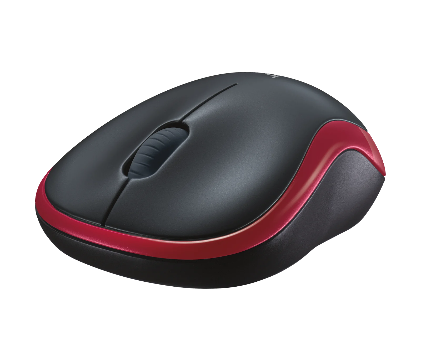 Logitech M185 Wireless Mouse - Red - 910-002237