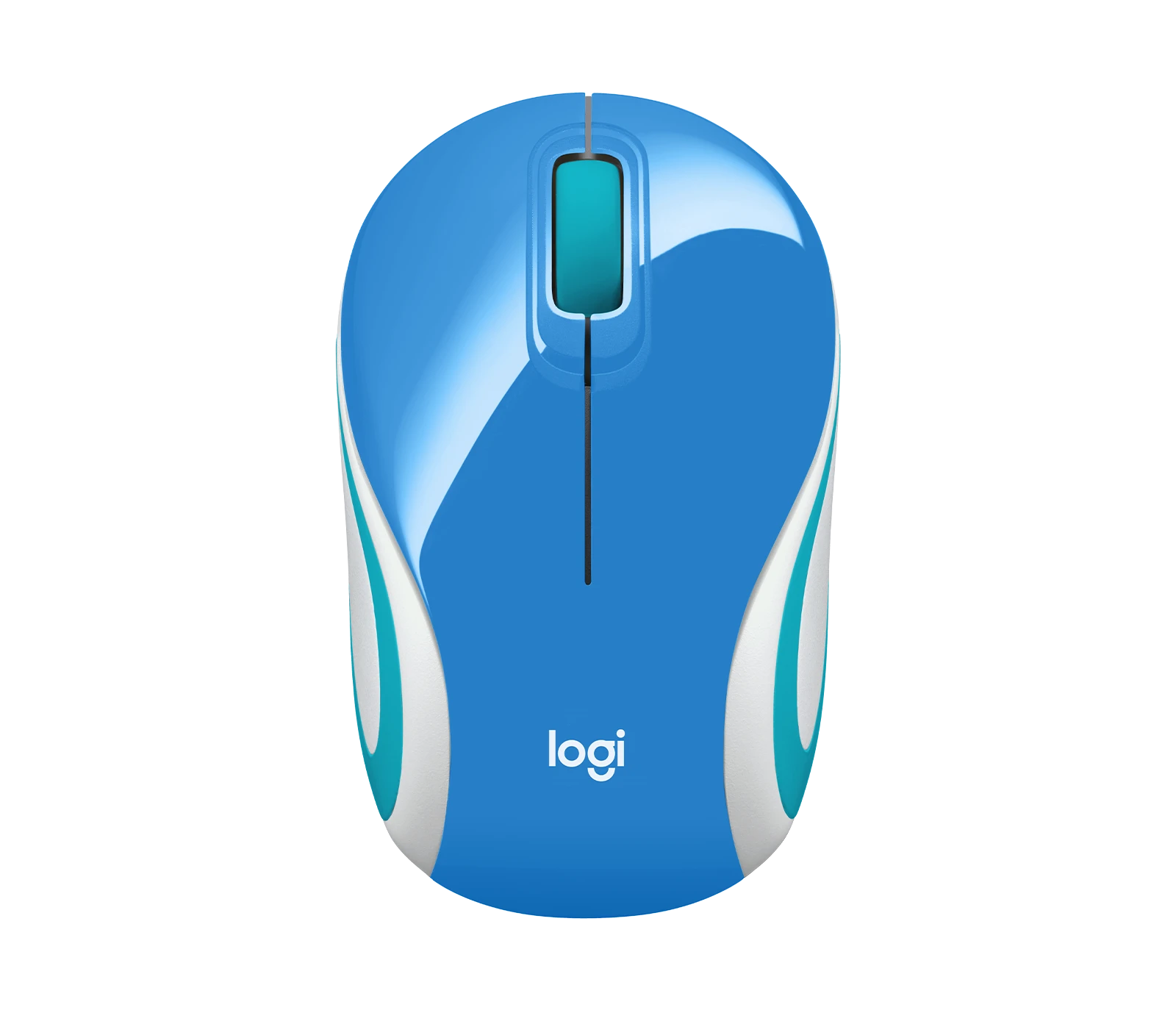 Logitech M187 Mini Wireless Mouse - Blue - 910-002733