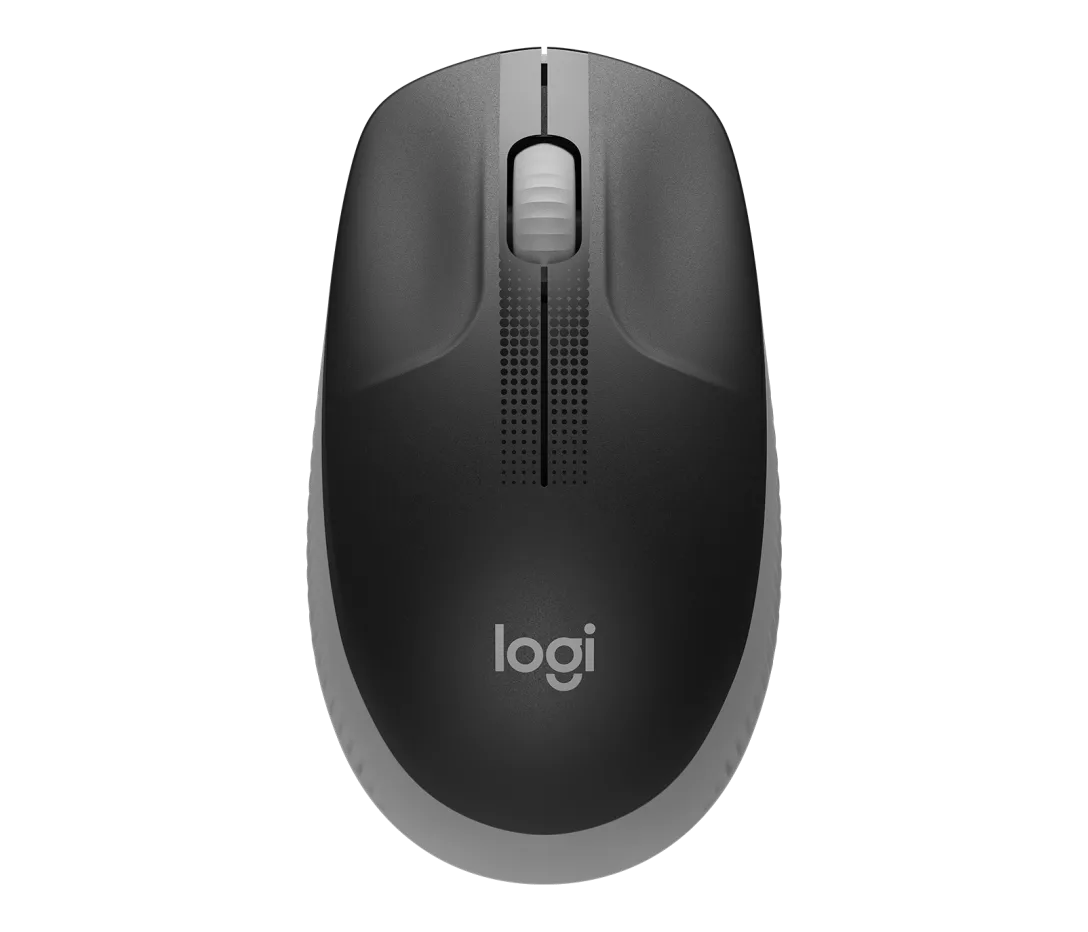 Logitech M190 Full-Size Wireless Mouse - Charcoal - 910-005905