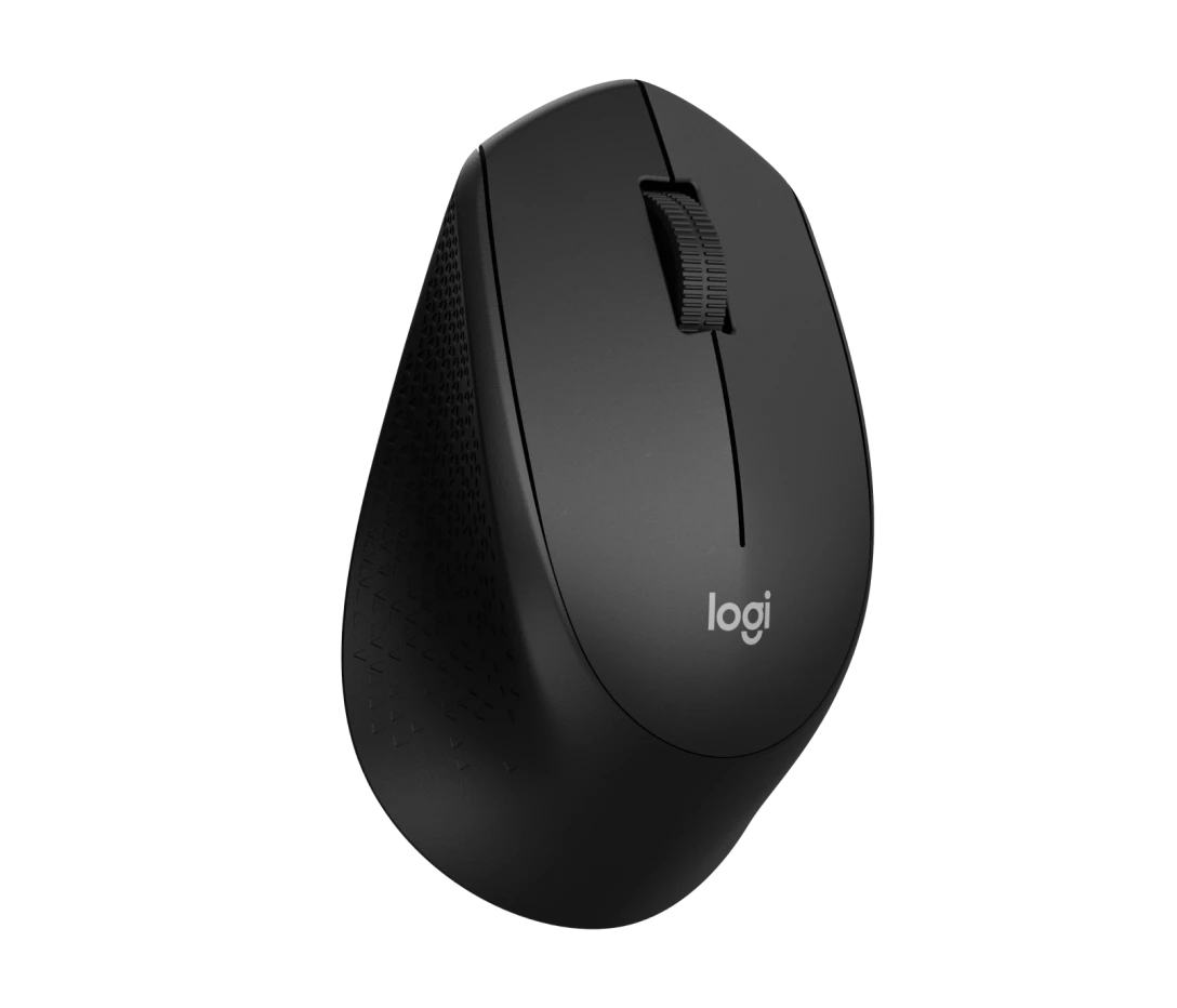 Logitech M330 Silent Plus Wireless Mouse - Black - 910-004909