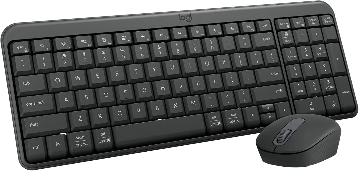 Logitech MK250 Bluetooth Keyboard and Mouse Combo - Black - 920-013519