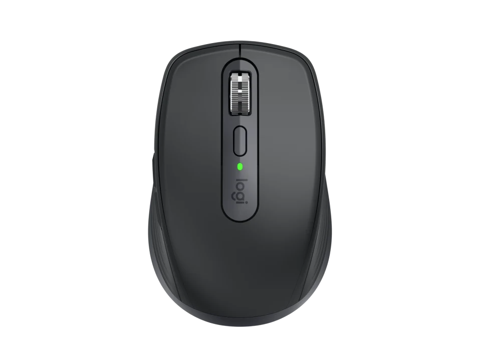 Logitech MX Anywhere 3S for Business Wireless and Bluetooth Rechargeable Mouse - Graphite - 910-006958