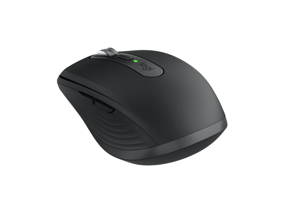 Logitech MX Anywhere 3S for Business Wireless and Bluetooth Rechargeable Mouse - Graphite - 910-006958