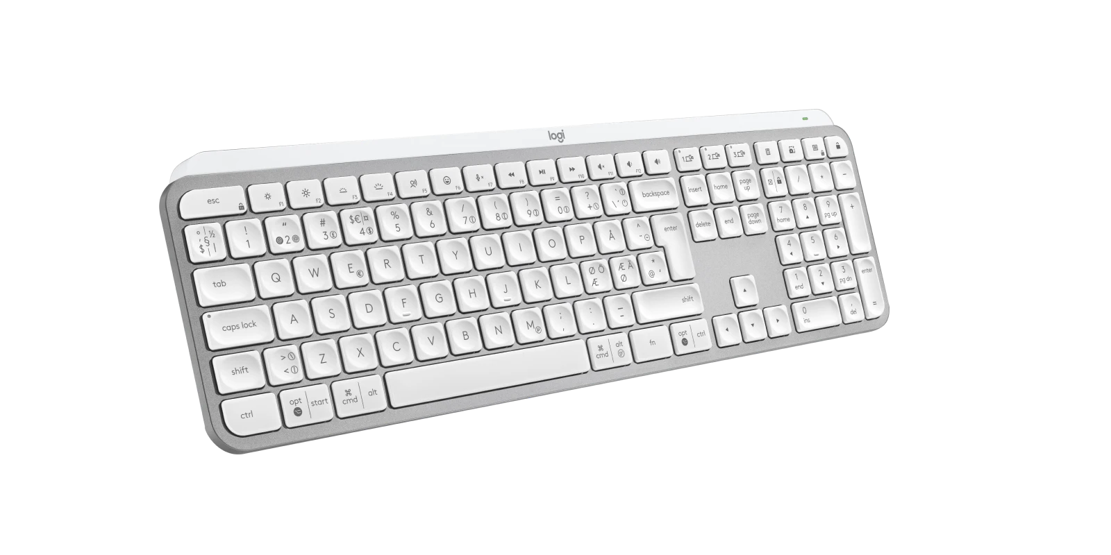 Logitech MX Keys Plus Wireless Illuminated Keyboard with Palm Rest - 920-009416