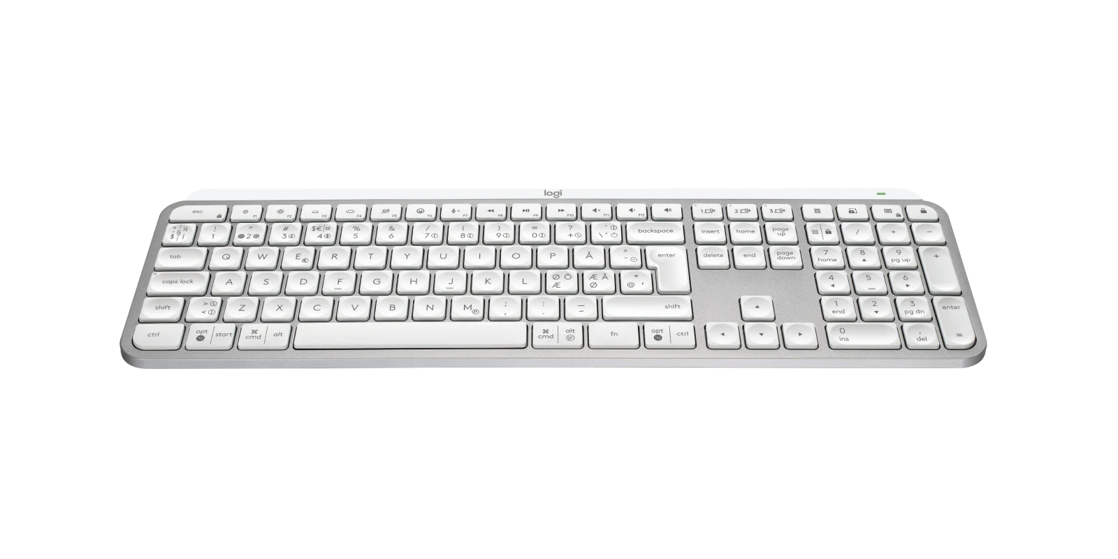 Logitech MX Keys Plus Wireless Illuminated Keyboard with Palm Rest - 920-009416