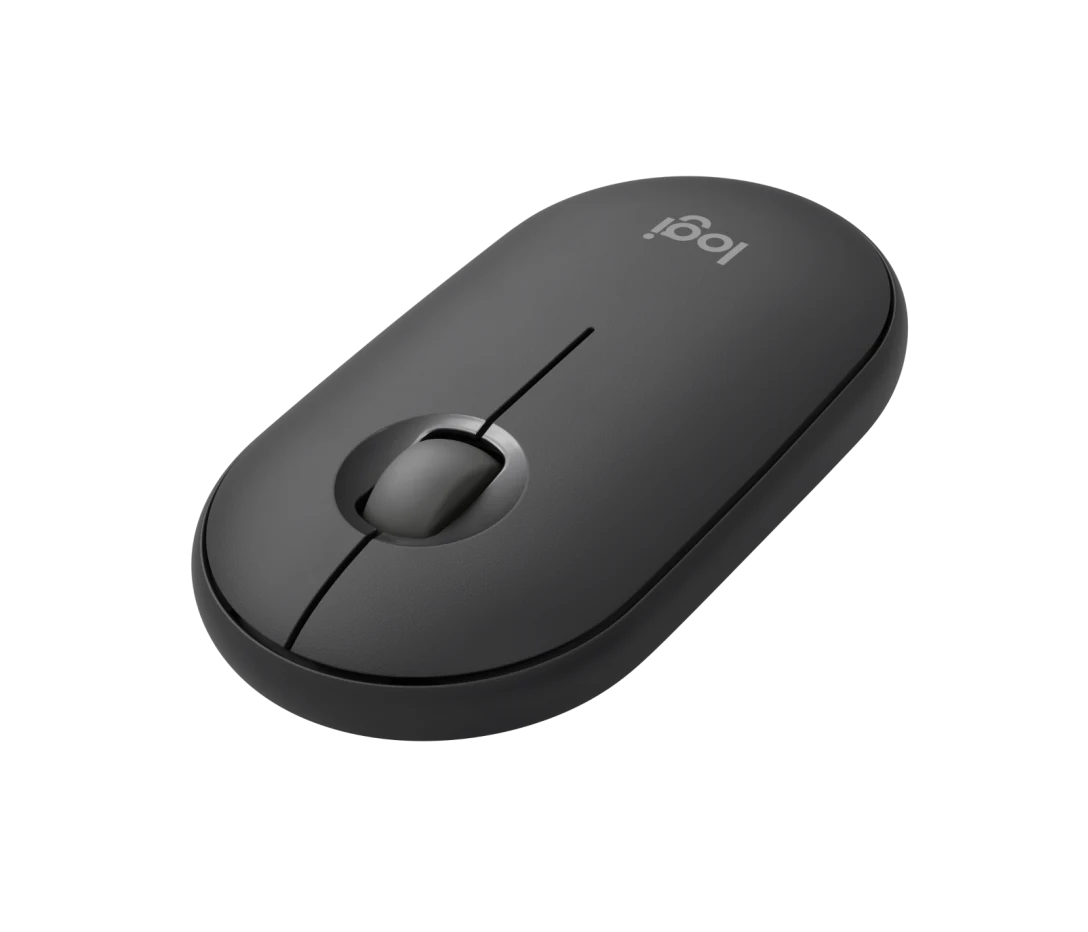 Logitech Pebble M350s Slim and Silent Bluetooth Mouse - Tonal Graphite - 910-007015