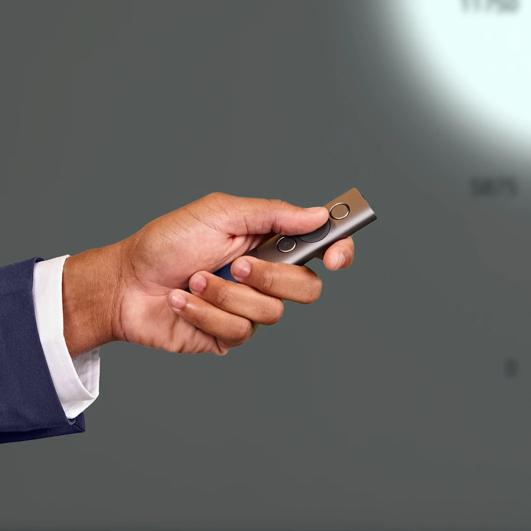 Logitech Spotlight Rechargeable Presentation Remote - Slate - 910-004861